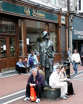 Reiseführer Dublin - James Joyce Denkmal