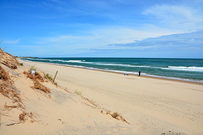 Irland - Britta Bay, eine hübsche Bucht mit feinem Sandstrand südlich von Dublin