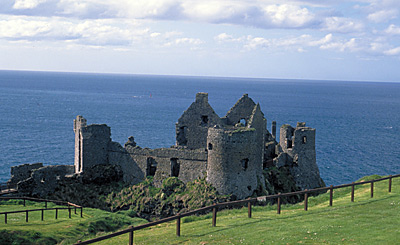 Ruinen in Nordirland - Dunluce Castle