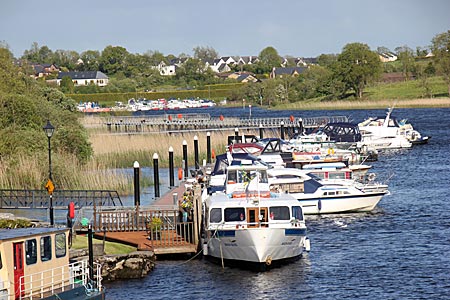 Irland - Shannon River mit dem Hausboot