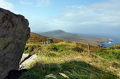 Irland - Valentia Island - Raue Landschaft rund um Geokaun Mountain