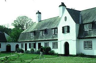 Cottages im Cornwall-Stil