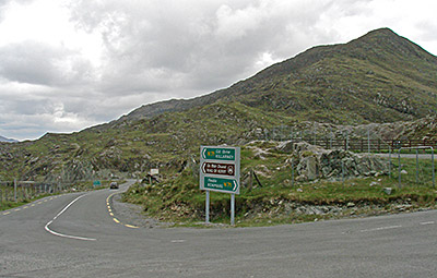 Irland: Der Ring of Kerry verläuft teilweise in Serpentinen