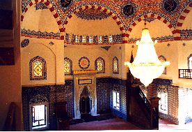Die Moschee von innen