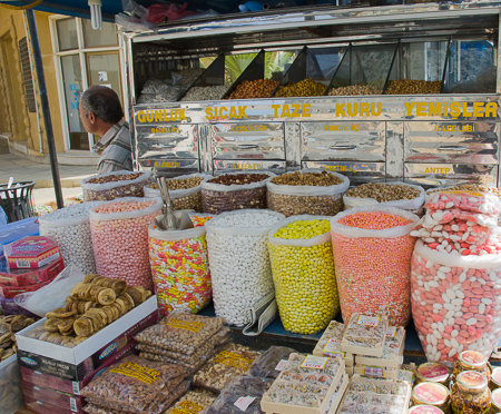 Straßenverkauf in Famagusta, Nordzypern