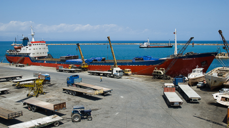 Hafen von Famagusta (Gazimagusa) Nordzypern