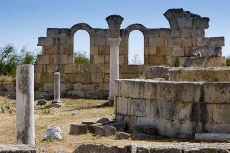 Die Ruinen von Salamis: Die Basilika Kampanopetra