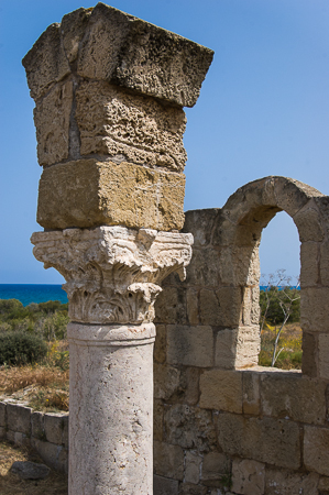 Basilika Kampanopetra, Salamis, Nordzypern
