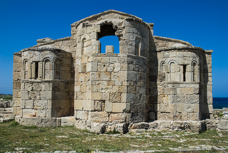 Die frühchristliche Basilika Agios Philon bei Dipkarpaz auf dem Karpaz