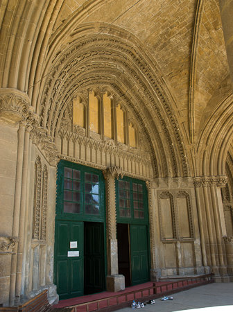 In der Hauptstadt Nicosia (Lefkosa): Die Selimiye Moschee