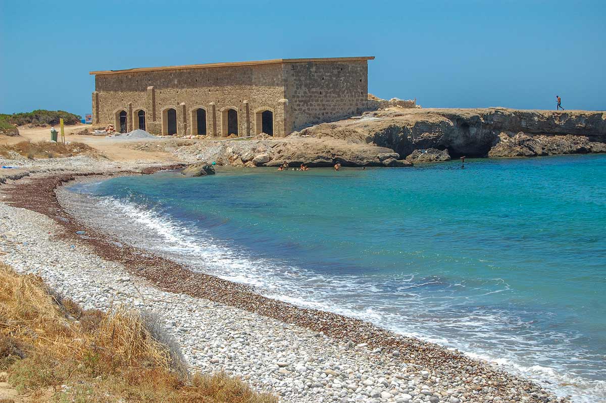 Johannisbrot-Lagerhaus