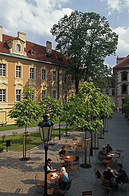Prag: Garten des Palais Ledebour