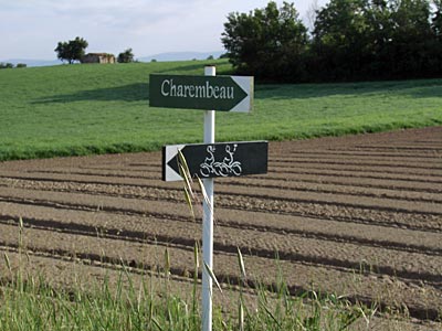 Frankreich - Hochprovence - Radwegweiser