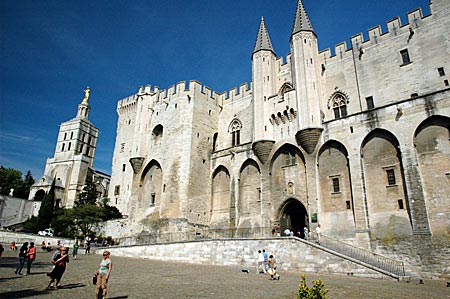 Provence - Avignon - Papstpalast