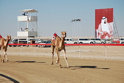 Abu Dhabi im Rennen