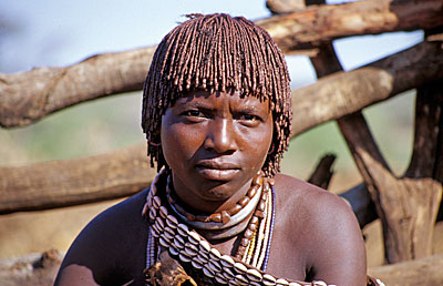 Südäthiopien - Hamer-Frau
