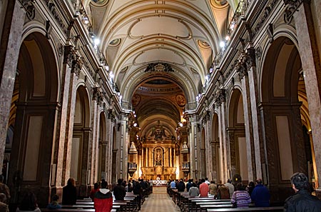 Argentinien - Buenos Aires  - in der Dreifaltigkeitskirche