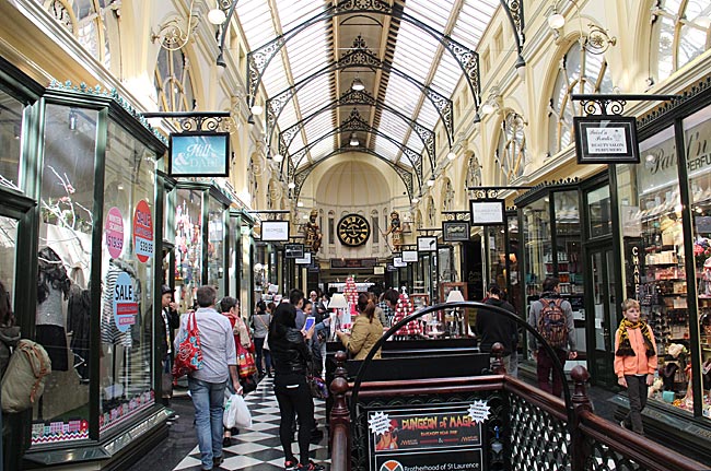 Australien - Melbourne Innenstadt - Royal Arcade