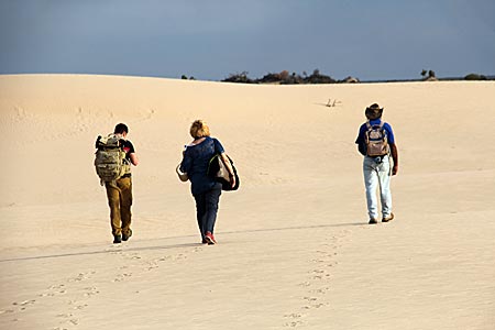 Australien - Imposante Sanddünenlandschaft: Der Mungo-Nationalpark zählt zum UNESCO-Welterbe