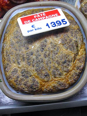 Belgien - Wallonien - Auch leckere Pastete wird beim Metzger Bouillon in La Roche gemacht © fdp