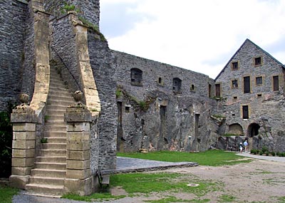 Belgien - Wallonien - Burganlage von Bouillon