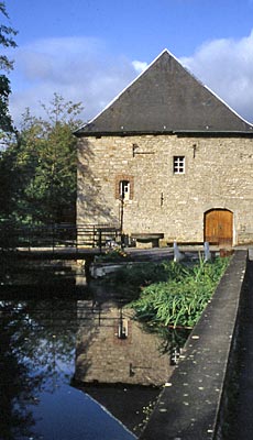 Reiseführer Wallonien - Hotton - Die historische Mühle Faber (1729)