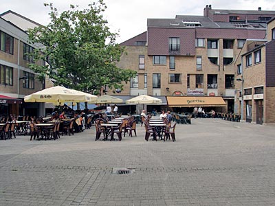 Belgien - Wallonien - Louvain-la-Neuve - Platz