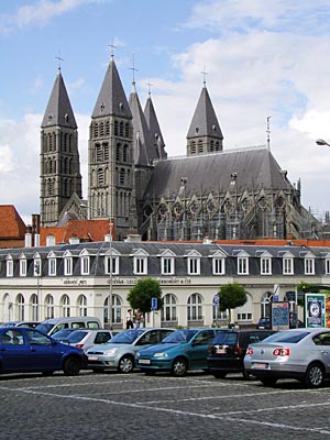 Belgien - Wallonien - Tournai - Liebfrauenkathedrale