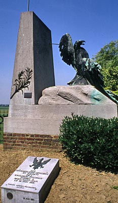 Belgien - Wallonien - Waterloo - Denkmal des verschwundenen Adlers