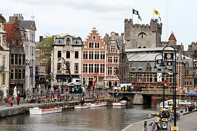 Belgien - Flandern - Am Graanlei in Gent