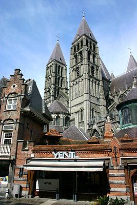 Belgien Hennegau Kathedrale Tournai