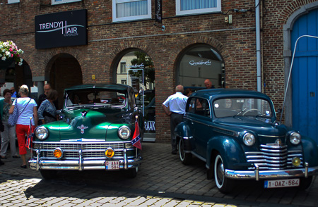 Oldtimer-Parade in Herentals