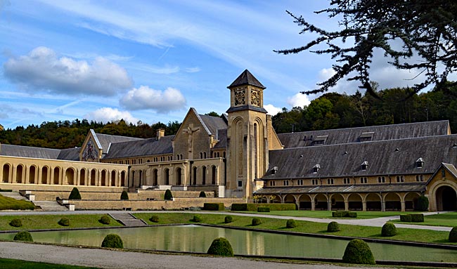 Wallonie in Belgien - Abtei Notre-Dame von Orval