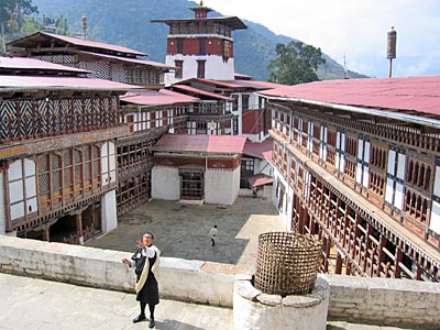 Bhutan im Kloster