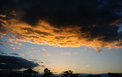 Botswana Kwando Himmel