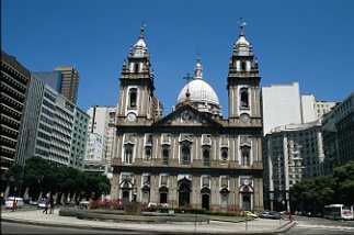 Brasilien, Rio - Candelaria Kirche