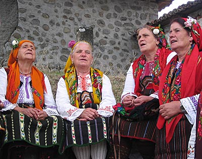 Folkloregruppe in Bulgarien