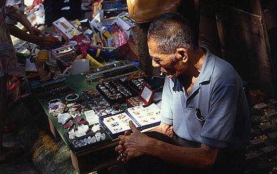 Myanmar / Yangon / Straßenmarkt