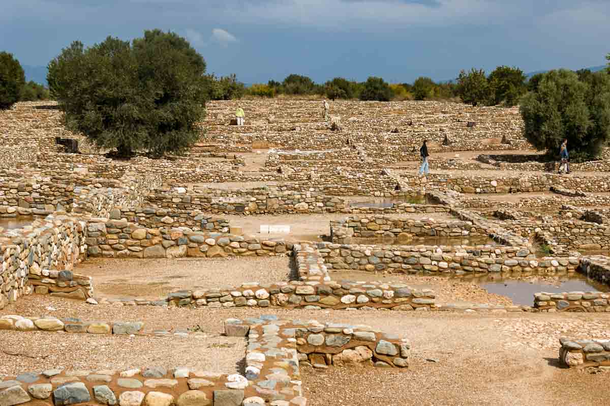 Ausgrabungsstätte Olynthos, Chalkidiki