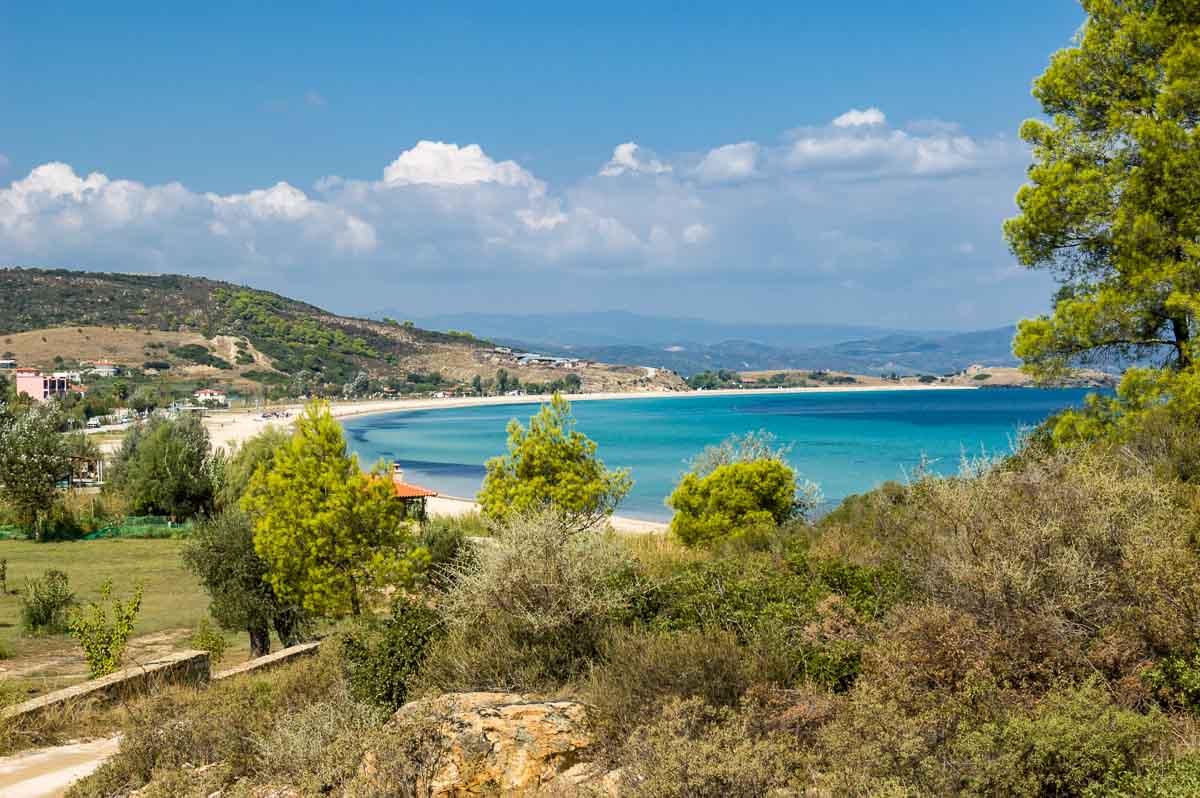 Chalkidiki: Strand von Agios Nikolaos
