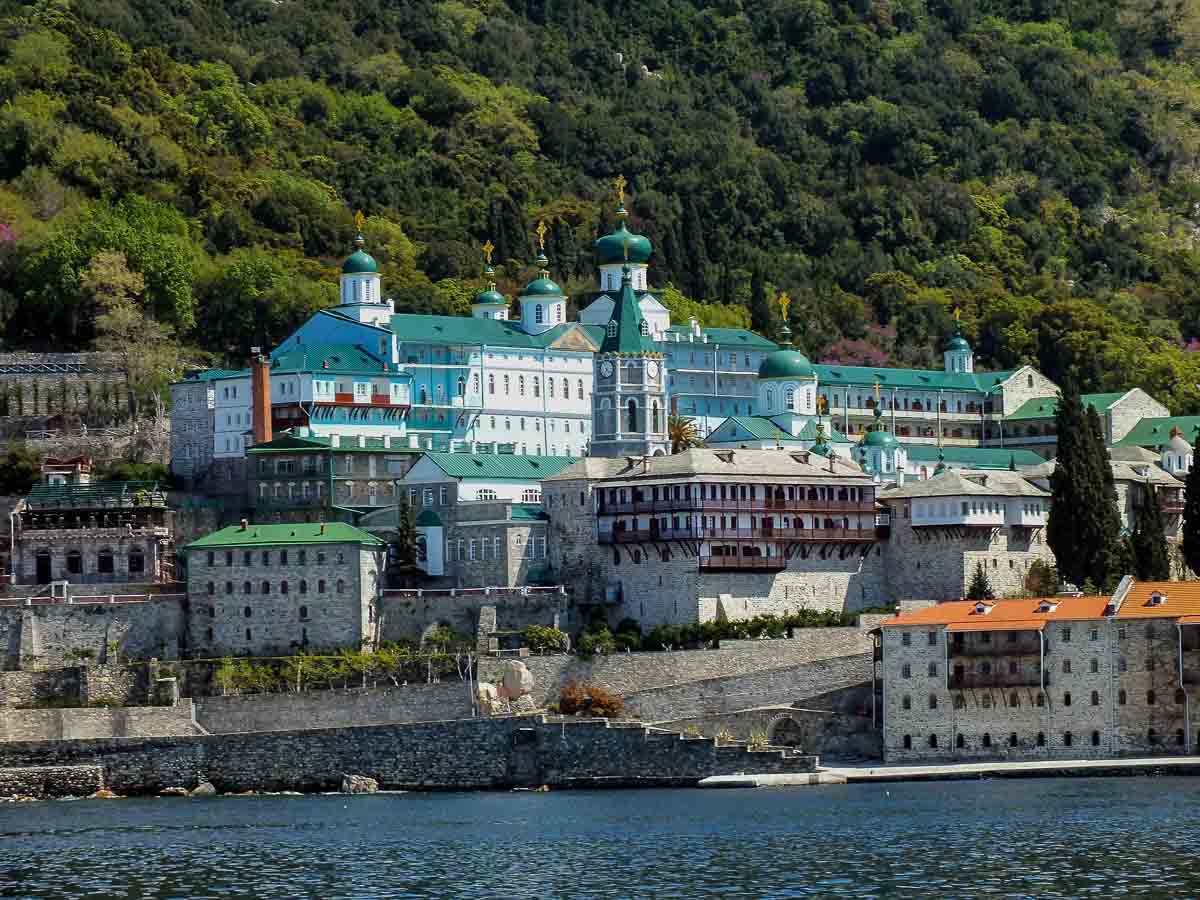 Chalkidiki: Kloster Sveta Gora auf dem Heiligen Berg Athos