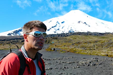 Chile - Kennt den Villarrica-Nationalpark wie seine Westentasche: Der aus der Schweiz stammende Wanderführer Guido Schilling
