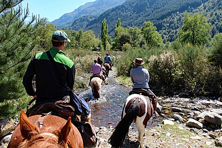 Chile - Der Kleine Süden Chiles ist ein Paradies für Aktivurlauber: Beliebt sind Reittouren im Pitraco-Tal
