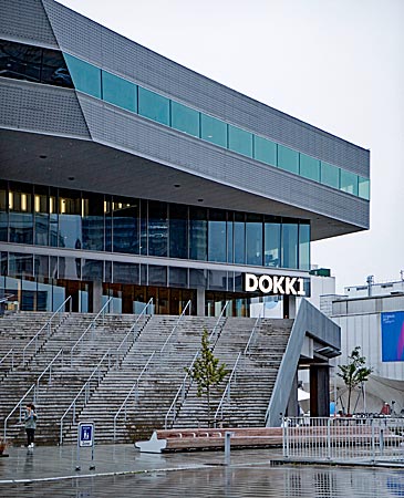 Dänemark - Kulturzentrum und Bibliothek Dokk 1 in Aarhus, 24.8.2016, Foto: Robert B. Fishman