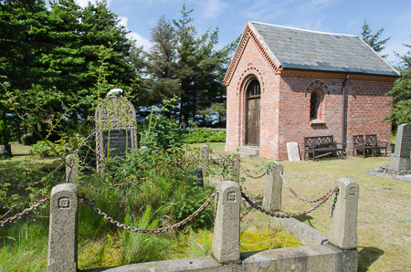 Der alte Friedhof von Vorupoer