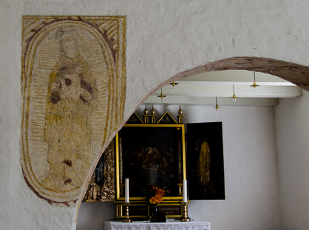 In der Kirche von Lodbjerg