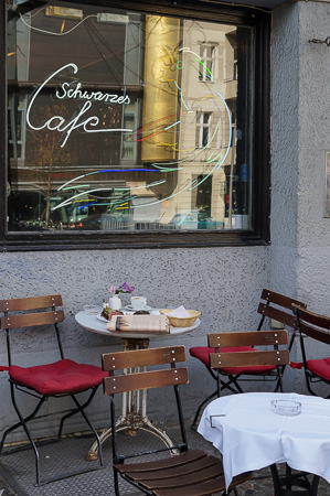 Das Schwarze Cafe, eine Berliner Institution seit den 1970er Jahren