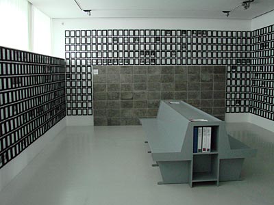 Bonn - Gedenkraum für die Opfer der Nazidiktatur in der Gedenkstätte Bonn