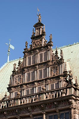 Bremen - Details am Alten Rathaus