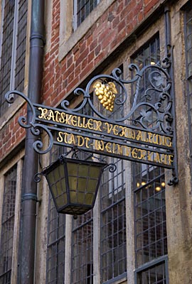 Bremen - Rathaus - Ratskeller-Verwaltung